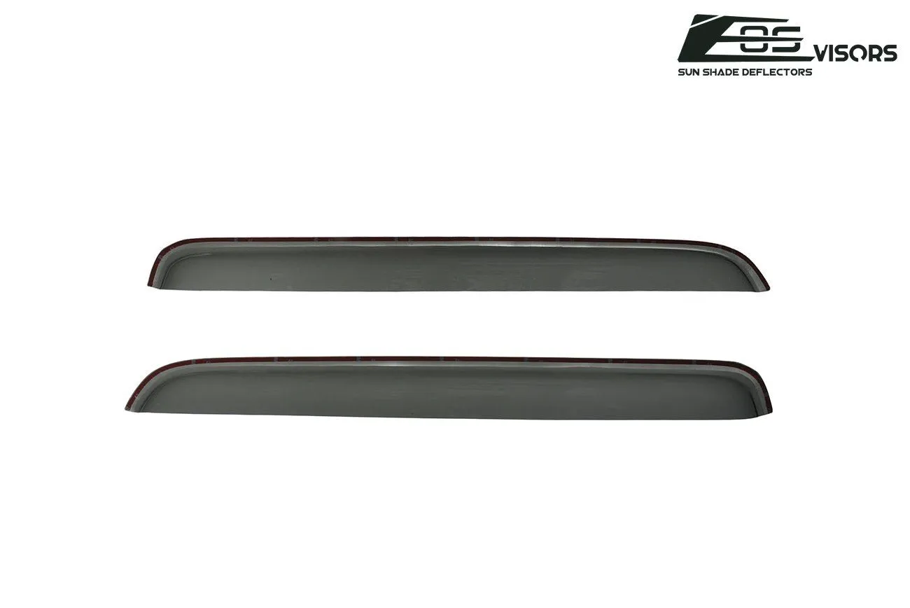2007-21 Toyota Tundra Crew Cab Window Visors Wind Deflectors Rain Guards