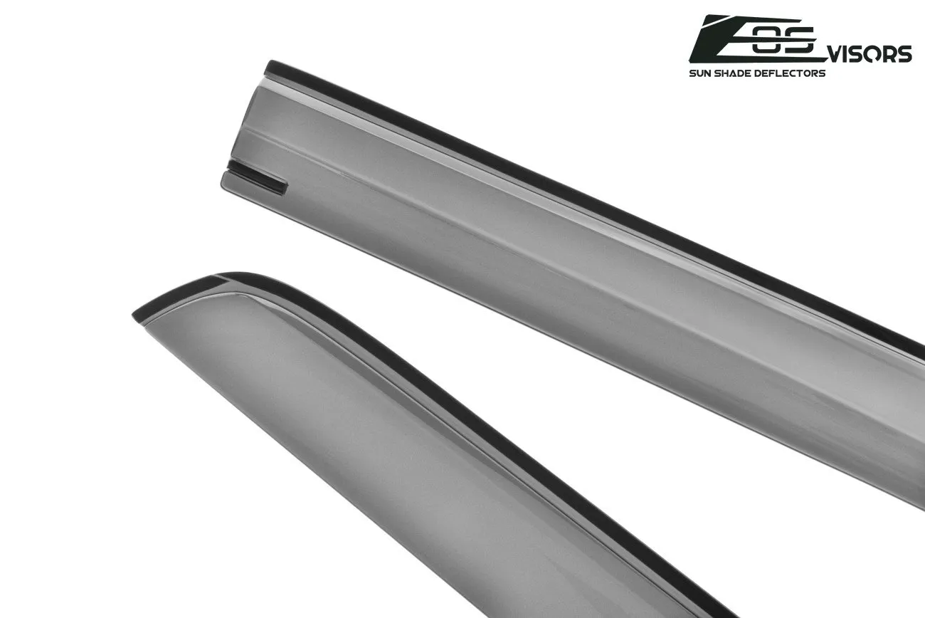 2008-15 Scion xB Tape-On Window Visors Wind Deflectors Rain Guards