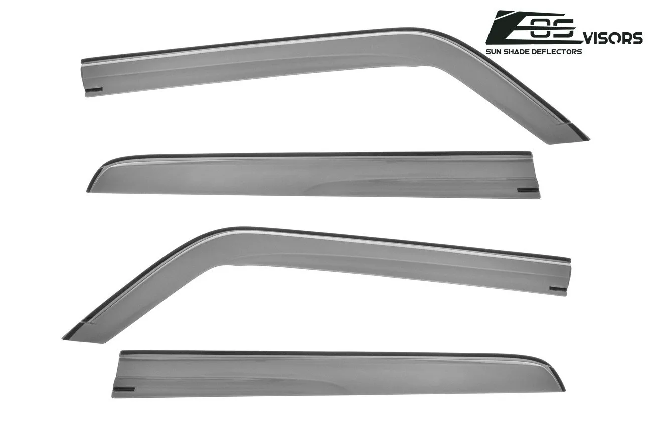 2008-15 Scion xB Tape-On Window Visors Wind Deflectors Rain Guards