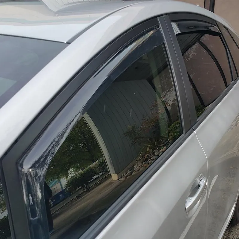 2011-18 Toyota Prius V Window Visors Wind Deflectors Rain Guards Vents