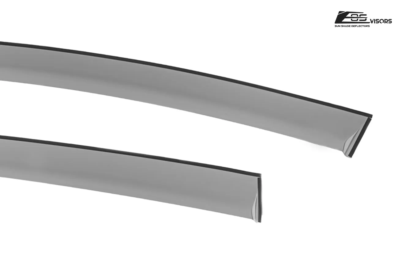 2011-19 Ford Fiesta Hatchback Tape-On Window Visors Deflectors