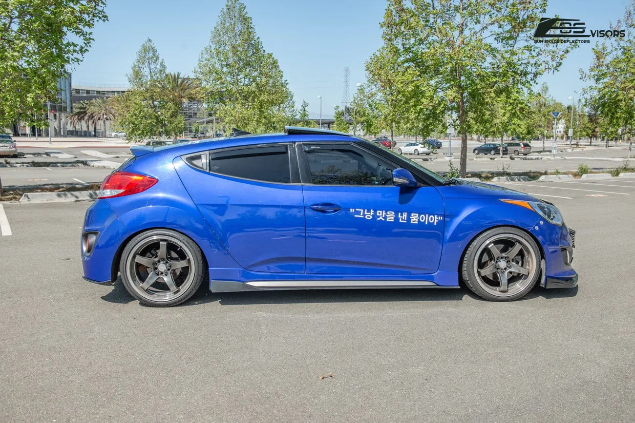 2012-17 Hyundai Veloster Window Visors Deflectors