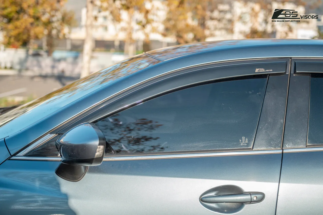 2014-18 Mazda 6 Window Visors Wind Deflectors Rain Guards Vents
