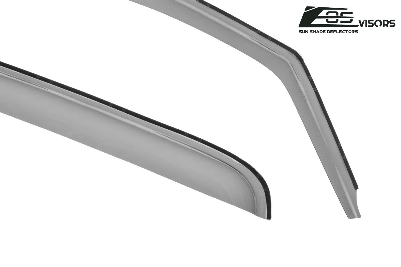 2014-18 Silverado 1500 Crew Cab Window Visors Deflectors