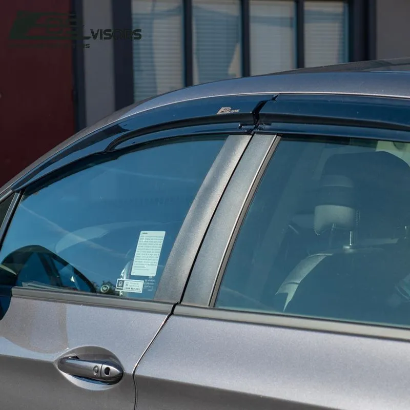 2017-21 Honda Clarity MUGEN Style Window Visors Wind Deflectors Rain Guards