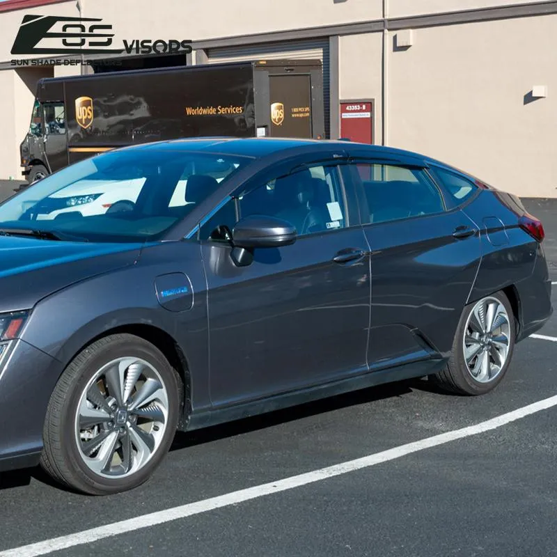 2017-21 Honda Clarity MUGEN Style Window Visors Wind Deflectors Rain Guards