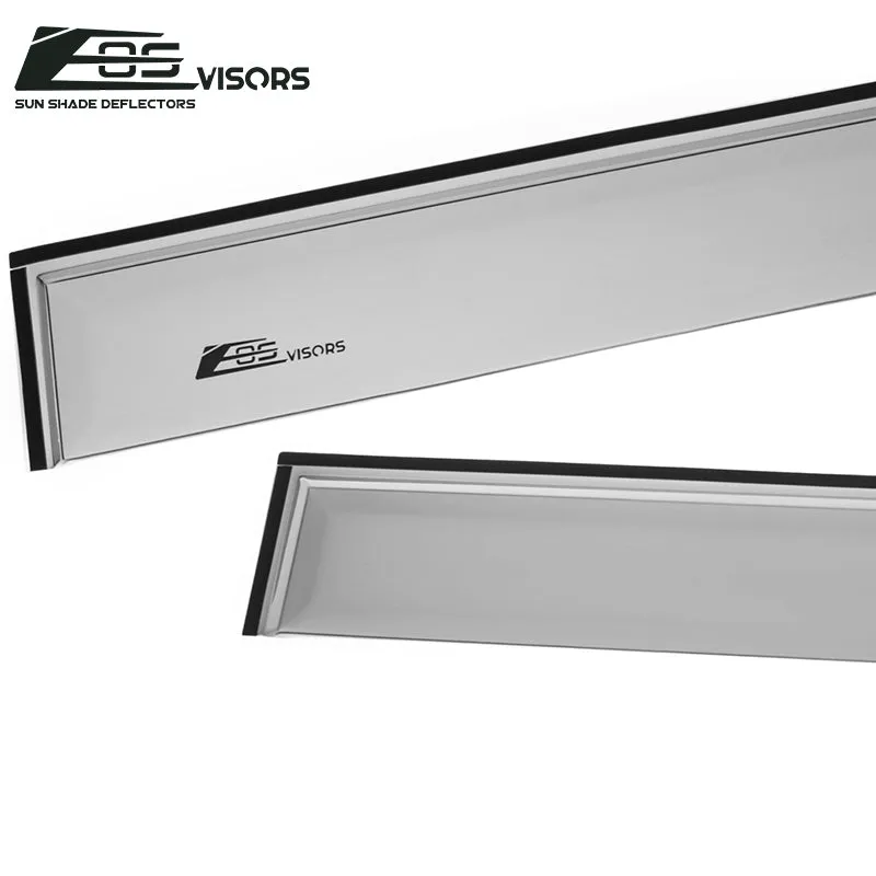 2018-Up Jeep Wrangler JLU 4Dr Window Visors Wind Deflectors