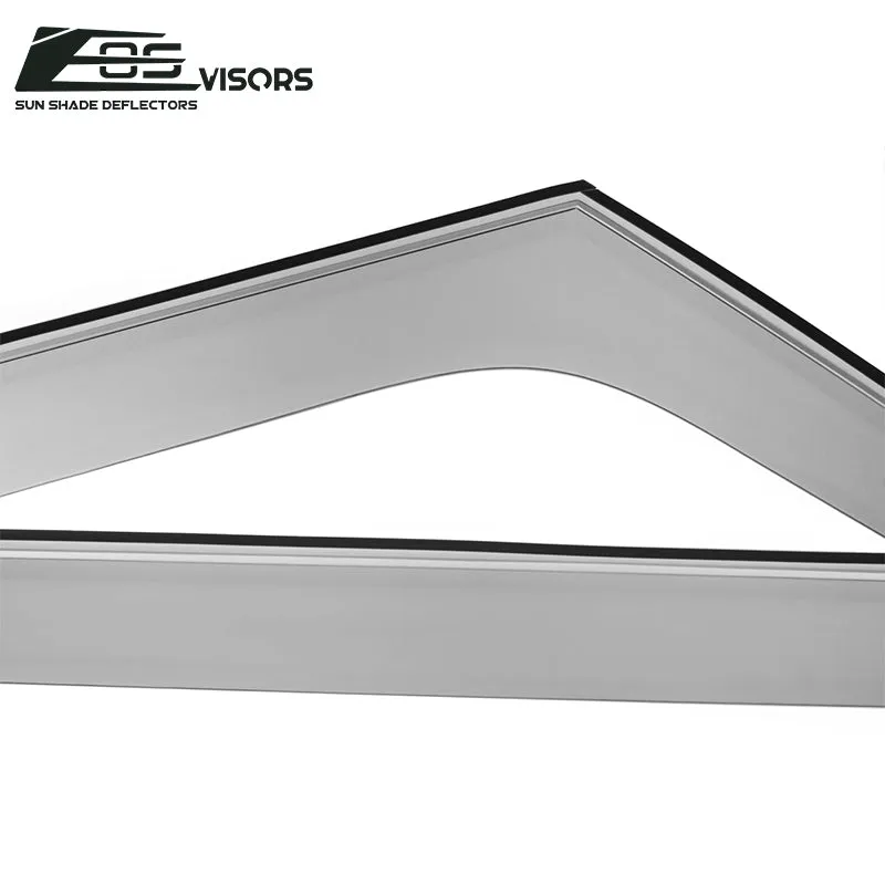 2018-Up Jeep Wrangler JLU 4Dr Window Visors Wind Deflectors
