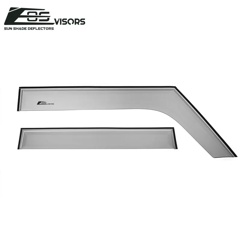 2018-Up Jeep Wrangler JLU 4Dr Window Visors Wind Deflectors