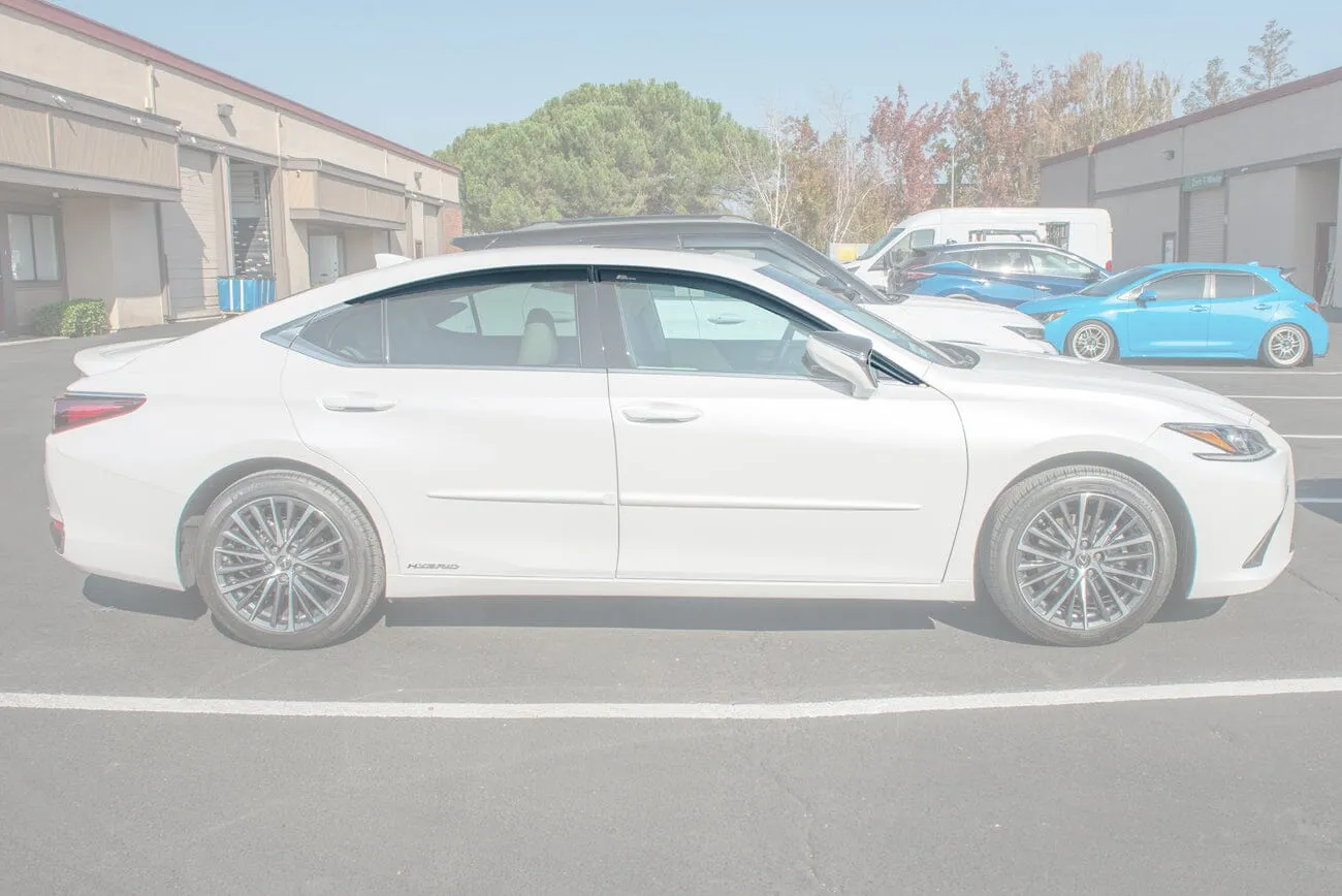 2019-Up Lexus ES250 ES300h ES350 Window Visors Wind Deflectors