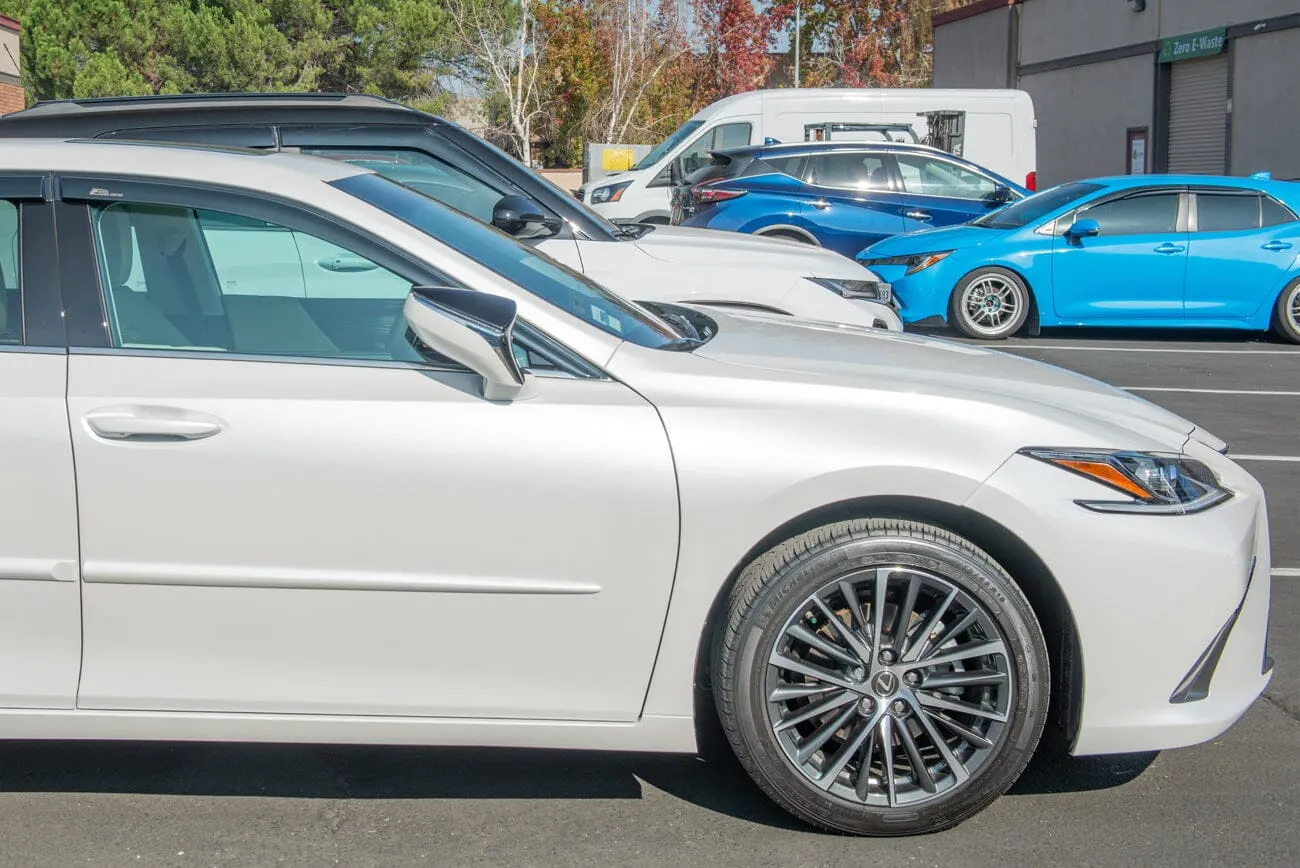 2019-Up Lexus ES250 ES300h ES350 Window Visors Wind Deflectors