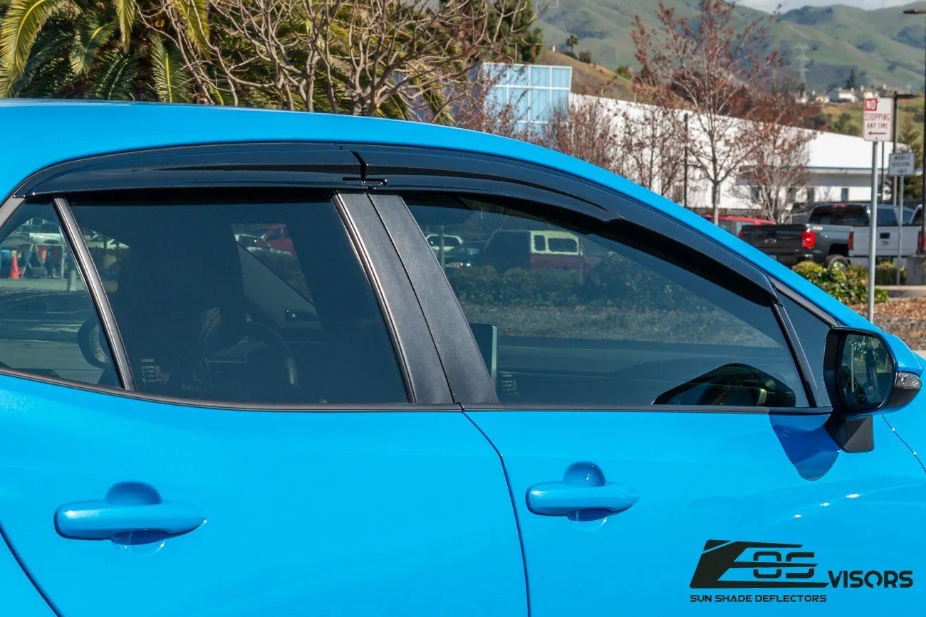 2019-Up Toyota Corolla Hatchback MUGEN Style Window Visors Deflectors