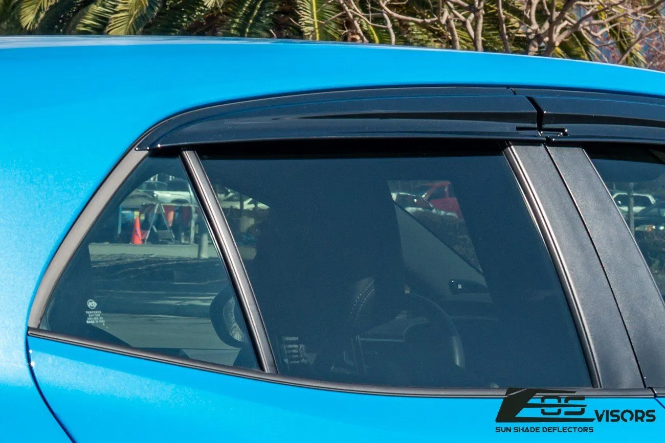 2019-Up Toyota Corolla Hatchback MUGEN Style Window Visors Deflectors