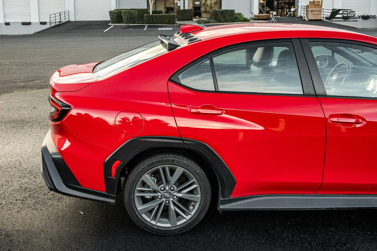 2022-Up Subaru WRX Rear Lid Roof Window Visors Rain Guard