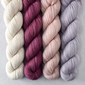 Amaranth, Plover, Provence, Together - Yummy 2-Ply Quartet
