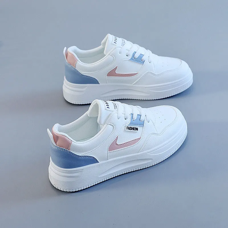 Amozae-Back To School Gifts Breathable Leather Sneakers