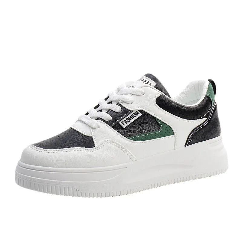 Amozae-Back To School Gifts Breathable Leather Sneakers