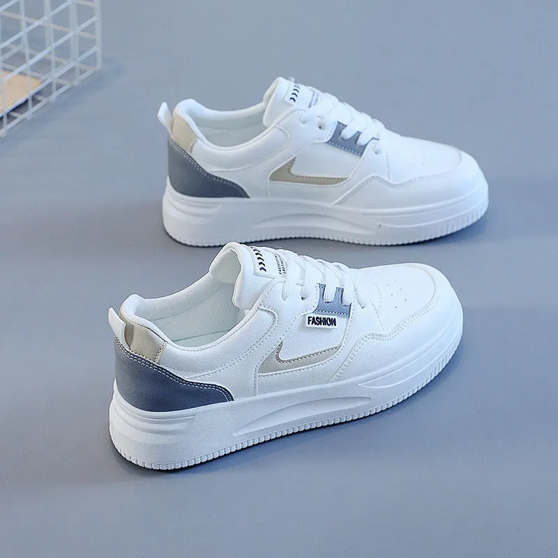 Amozae-Back To School Gifts Breathable Leather Sneakers