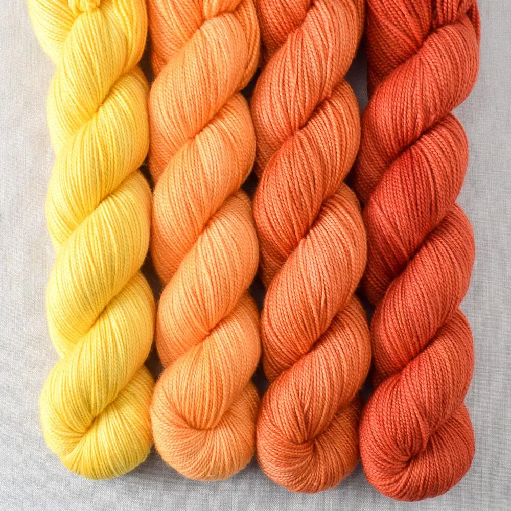 Beam, Sugar Maple 2, Sunny, Torchbearer - Yummy 2-Ply Quartet