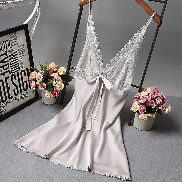 Bridesmaid Elegant Satin Robe