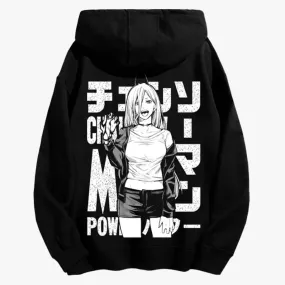 Chainsaw Man Hoodie Power Bloody Hand