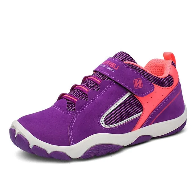Children Shoes Waterproof Kids Sneakers Breathable Girls and Boys Outdoor Trainers Sports Shoes