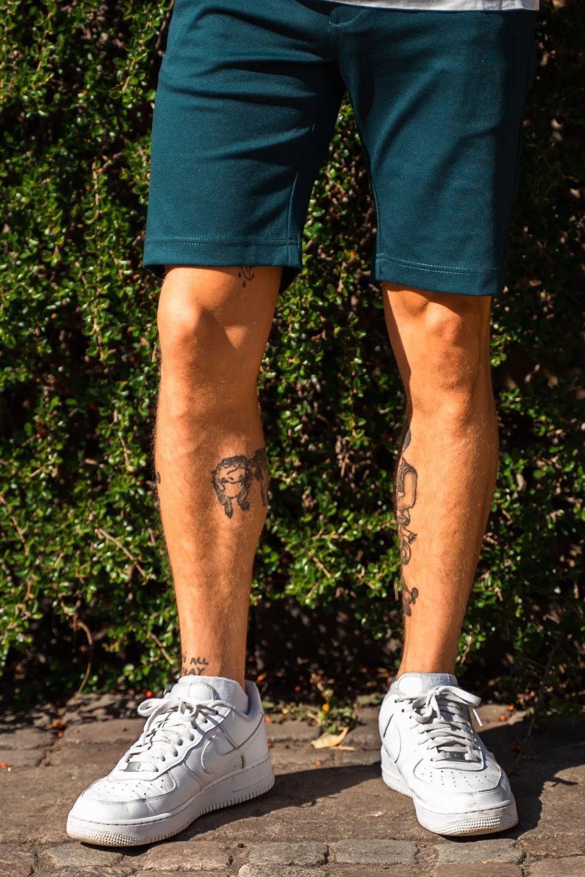 Chino Shorts - Bottle Green