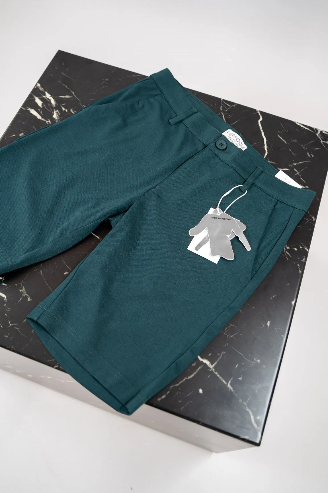 Chino Shorts - Bottle Green