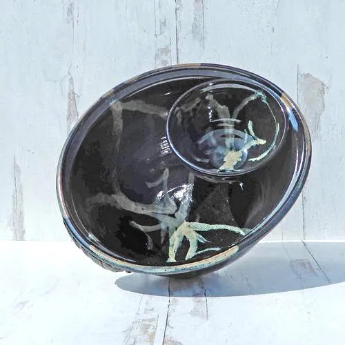 Chip & Dip Bowl BLK