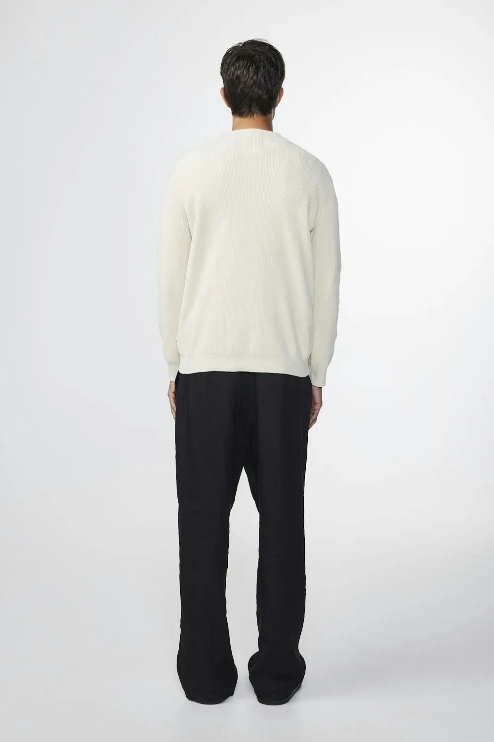 Danny Lightweight Sweater - Ecru