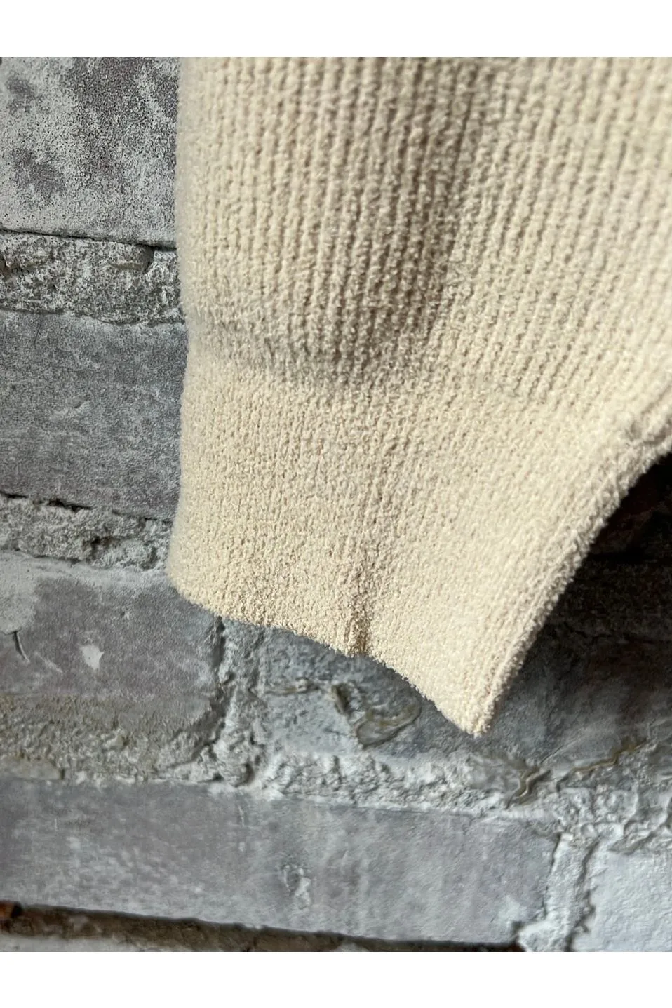 Danny Lightweight Sweater - Ecru