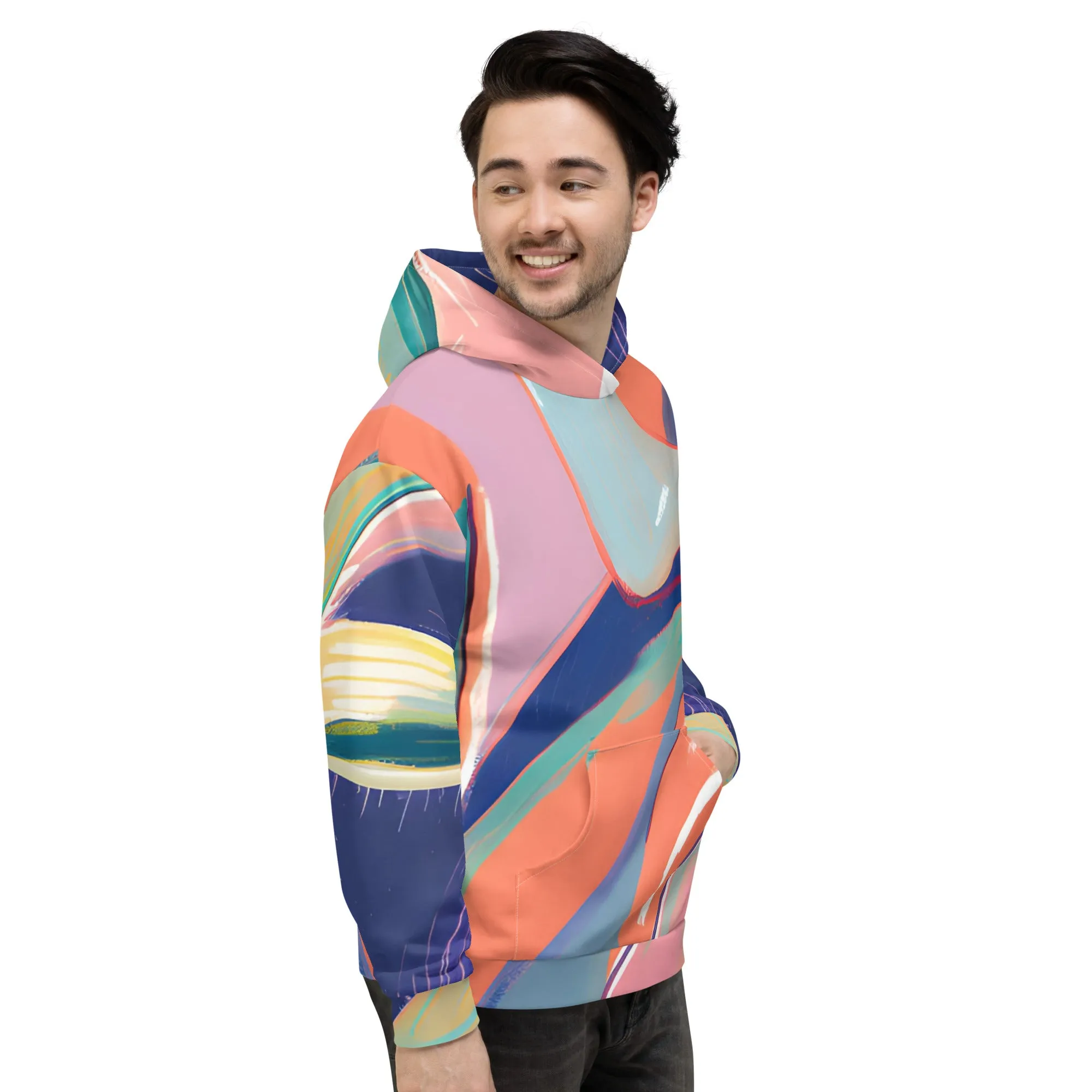 Dream Without Limits in our Graphic Unisex Fantasy Hoodie - Cozy Grunge Style