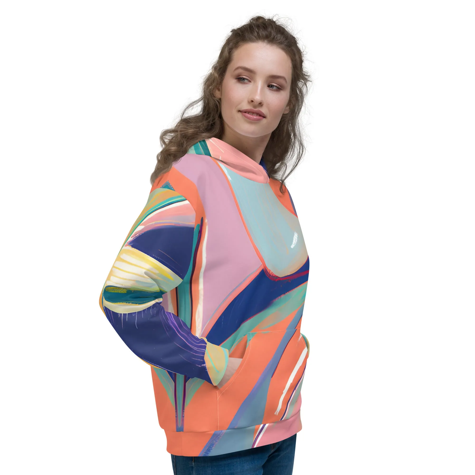 Dream Without Limits in our Graphic Unisex Fantasy Hoodie - Cozy Grunge Style