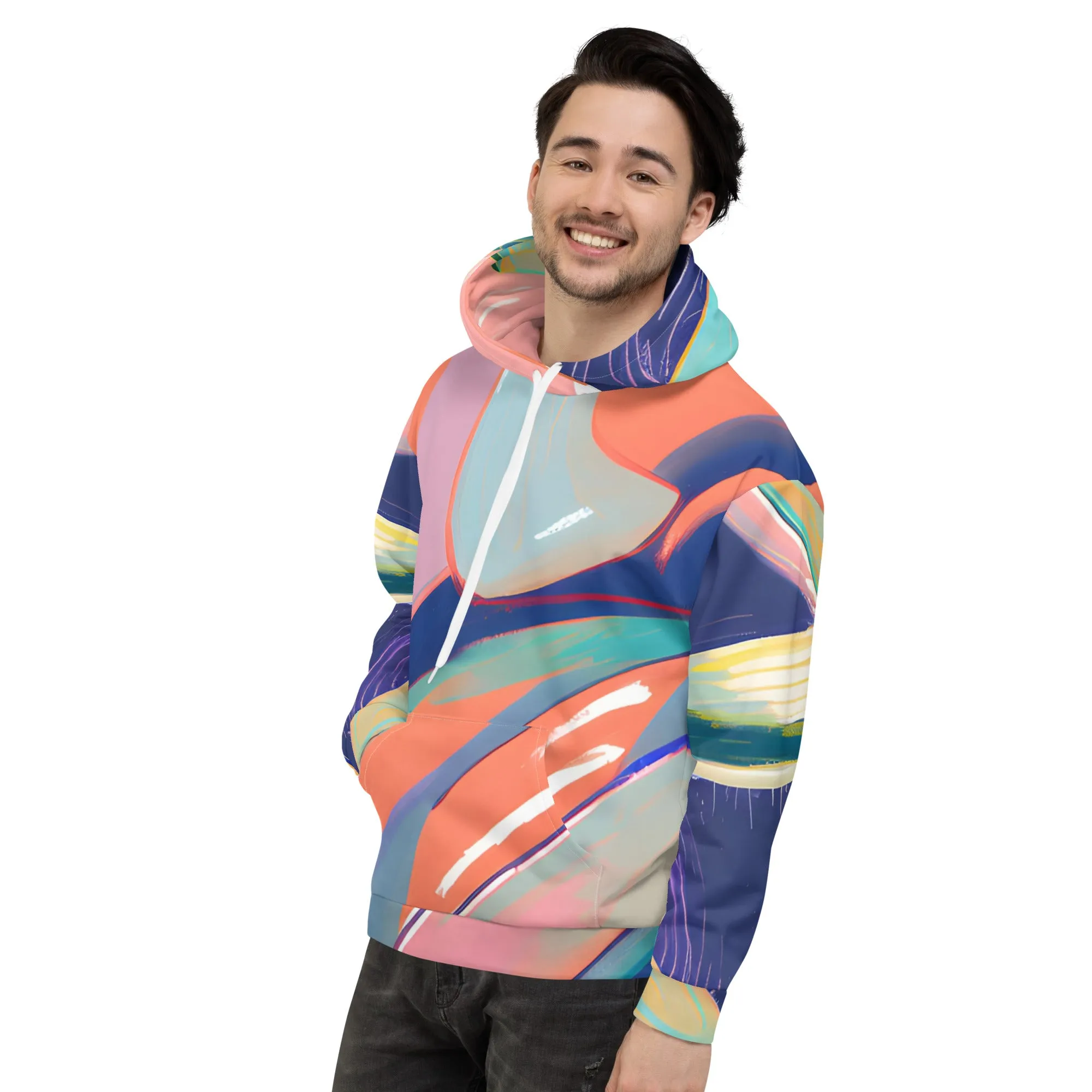Dream Without Limits in our Graphic Unisex Fantasy Hoodie - Cozy Grunge Style
