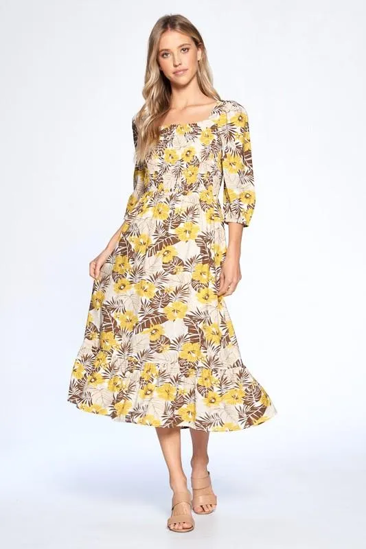 Floral Print Everyday Dress