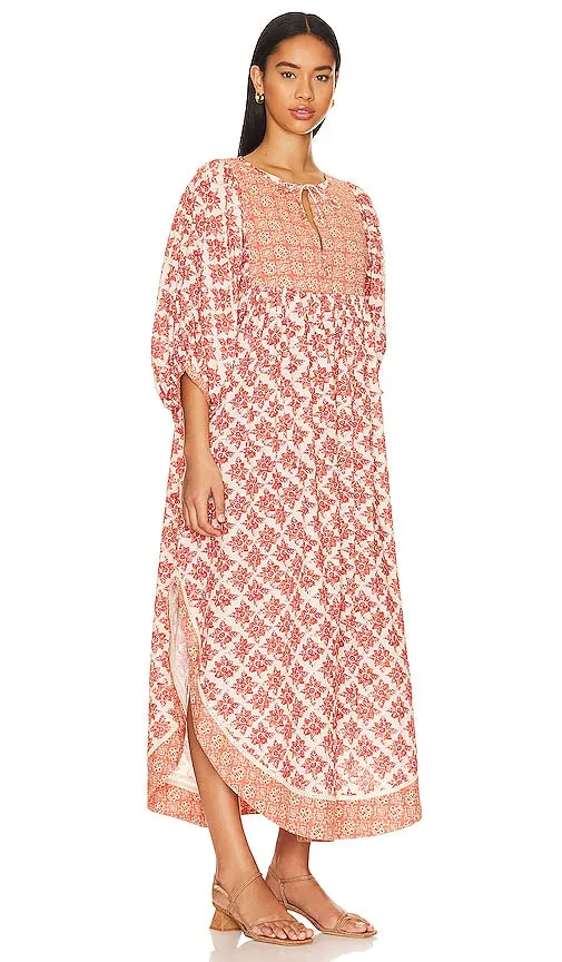 Free People Hazy Maisy Maxi in Rust