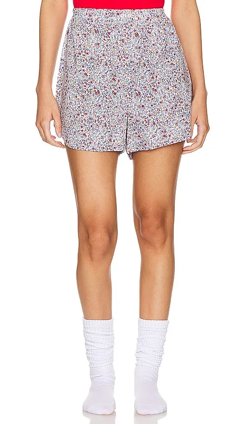 Free People X Intimately FP Cloud Nine Boxer in Blue