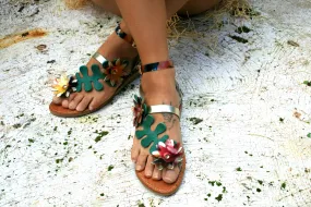 Greek Handmade Leather Sandal by Marbe : Mozambique: EU39