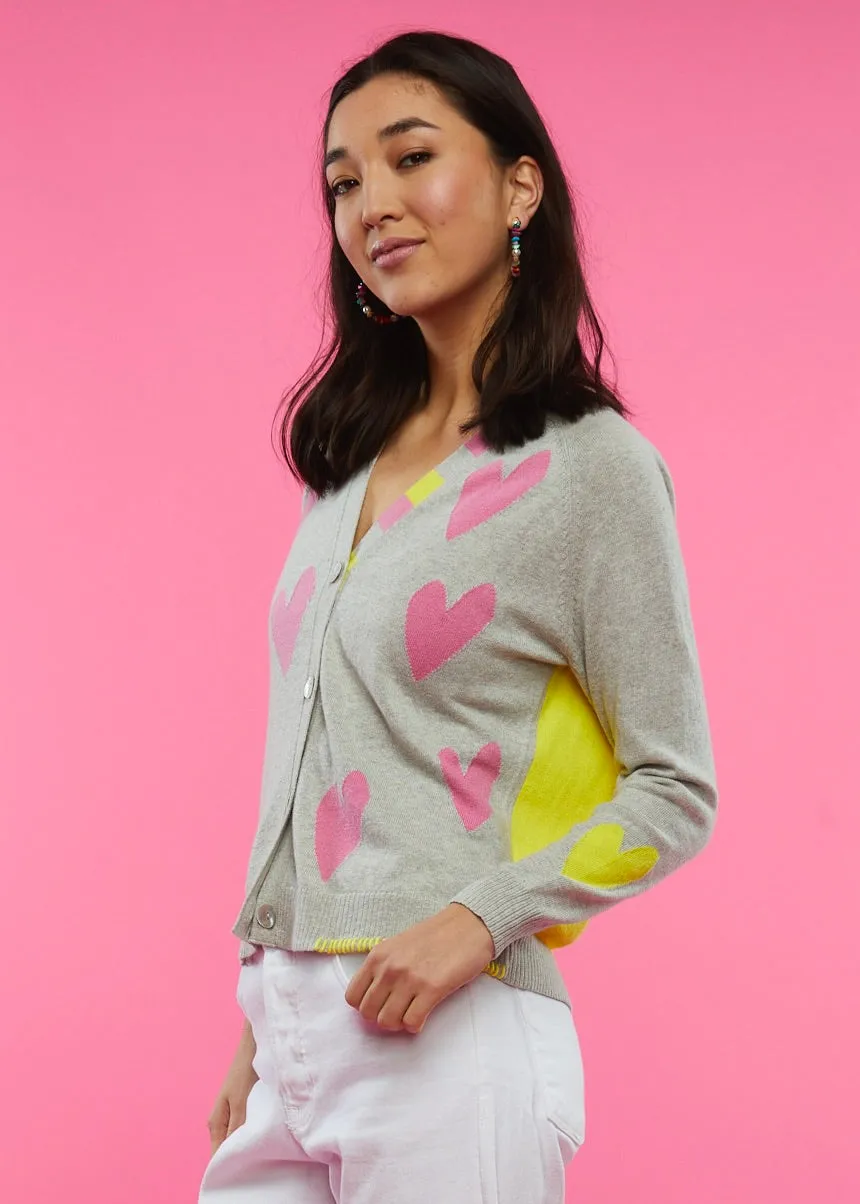 Hearts Cardigan by Zaket & Plover - FINAL SALE