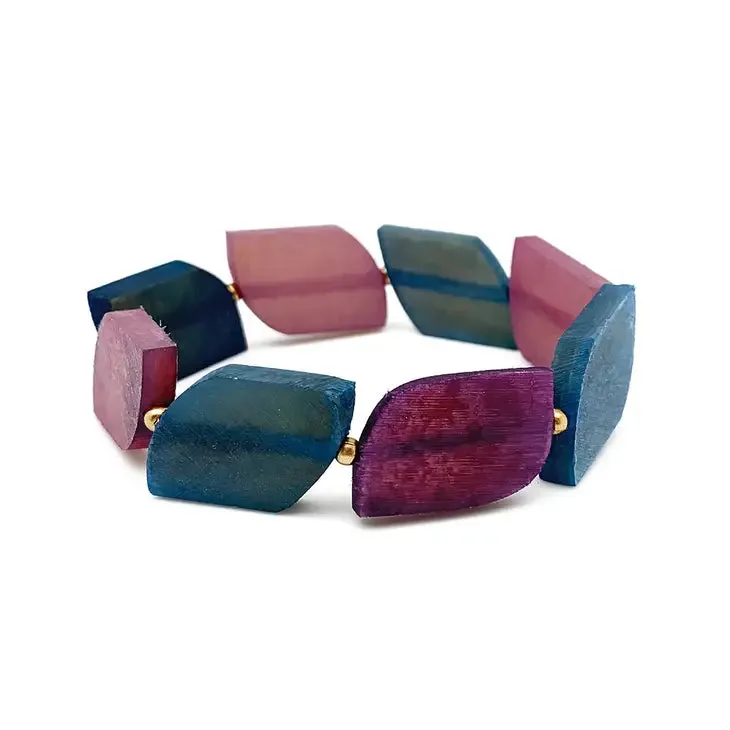 Heliotrope Shapes Elastic Bracelet