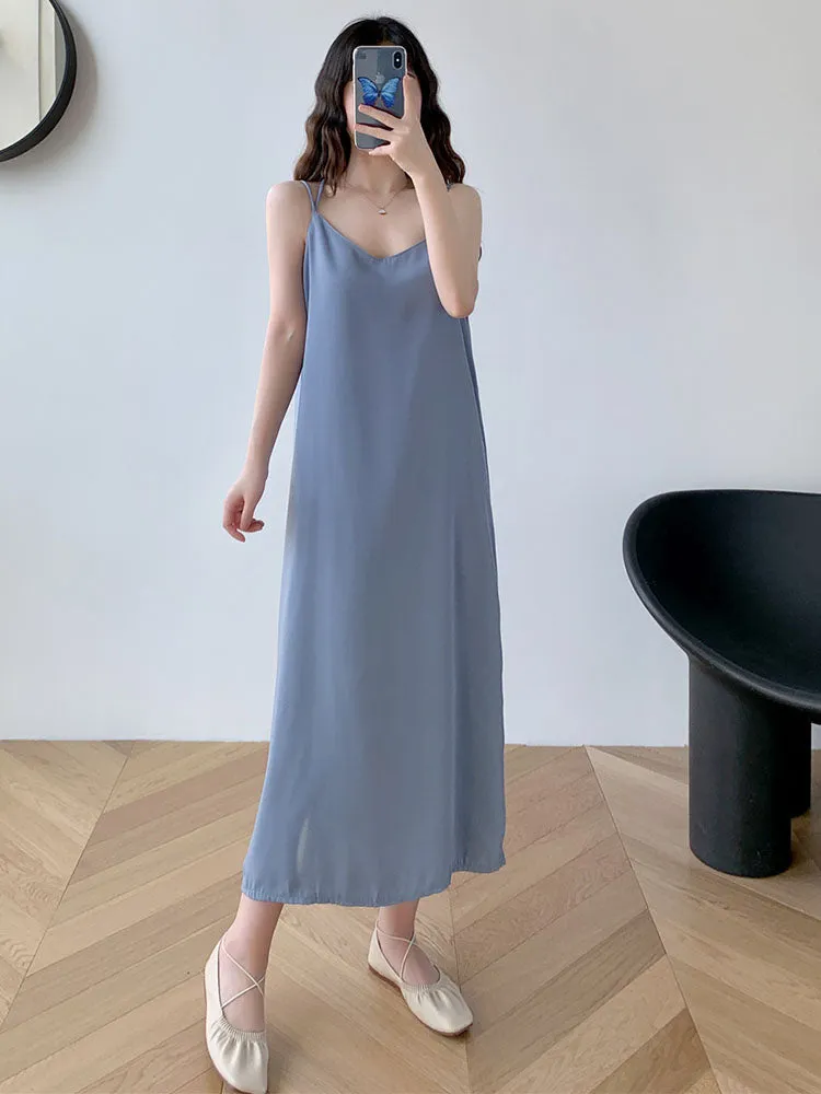 Julia Fashion - Satin Summer Dresses