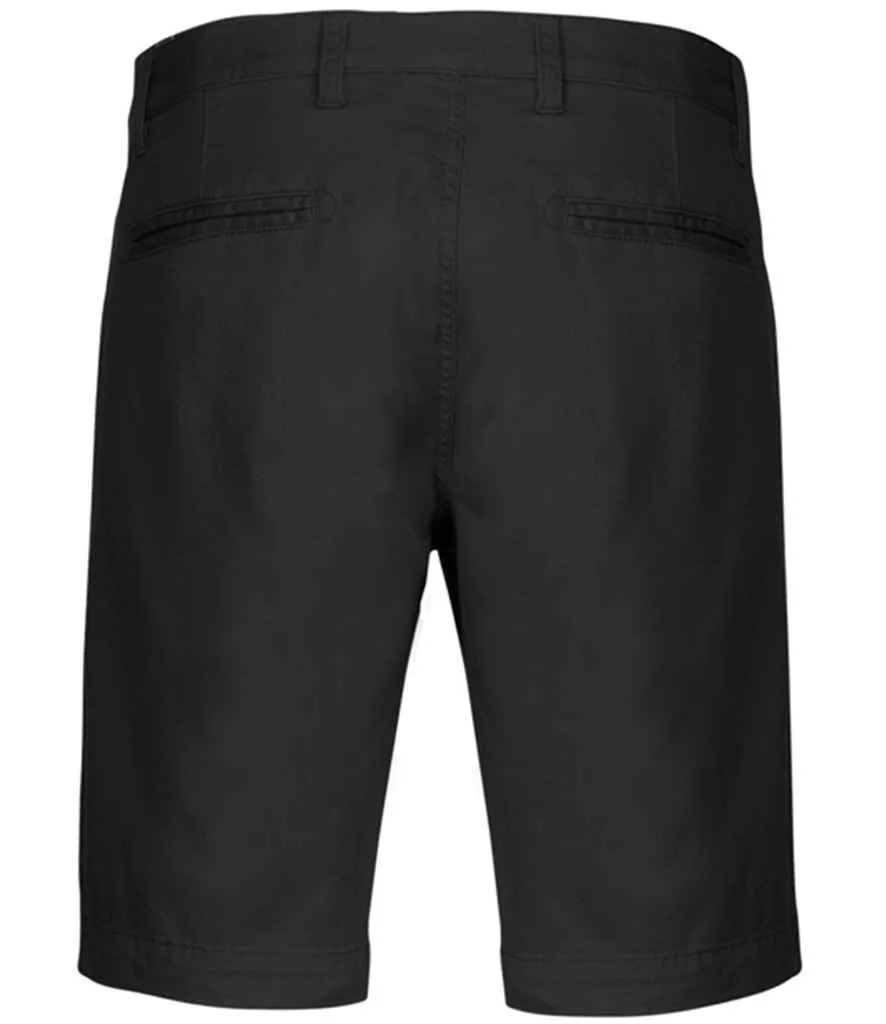 Kariban Chino Bermuda Shorts | Black
