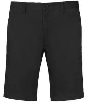 Kariban Chino Bermuda Shorts | Black