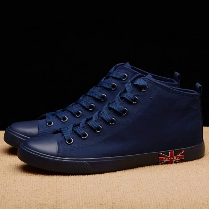 Men's Summer/Autumn Casual Breathable Canvas Sneakers