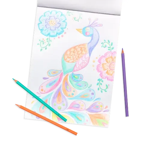Ooly Pastel Hues Colored Pencils, 12 Pack