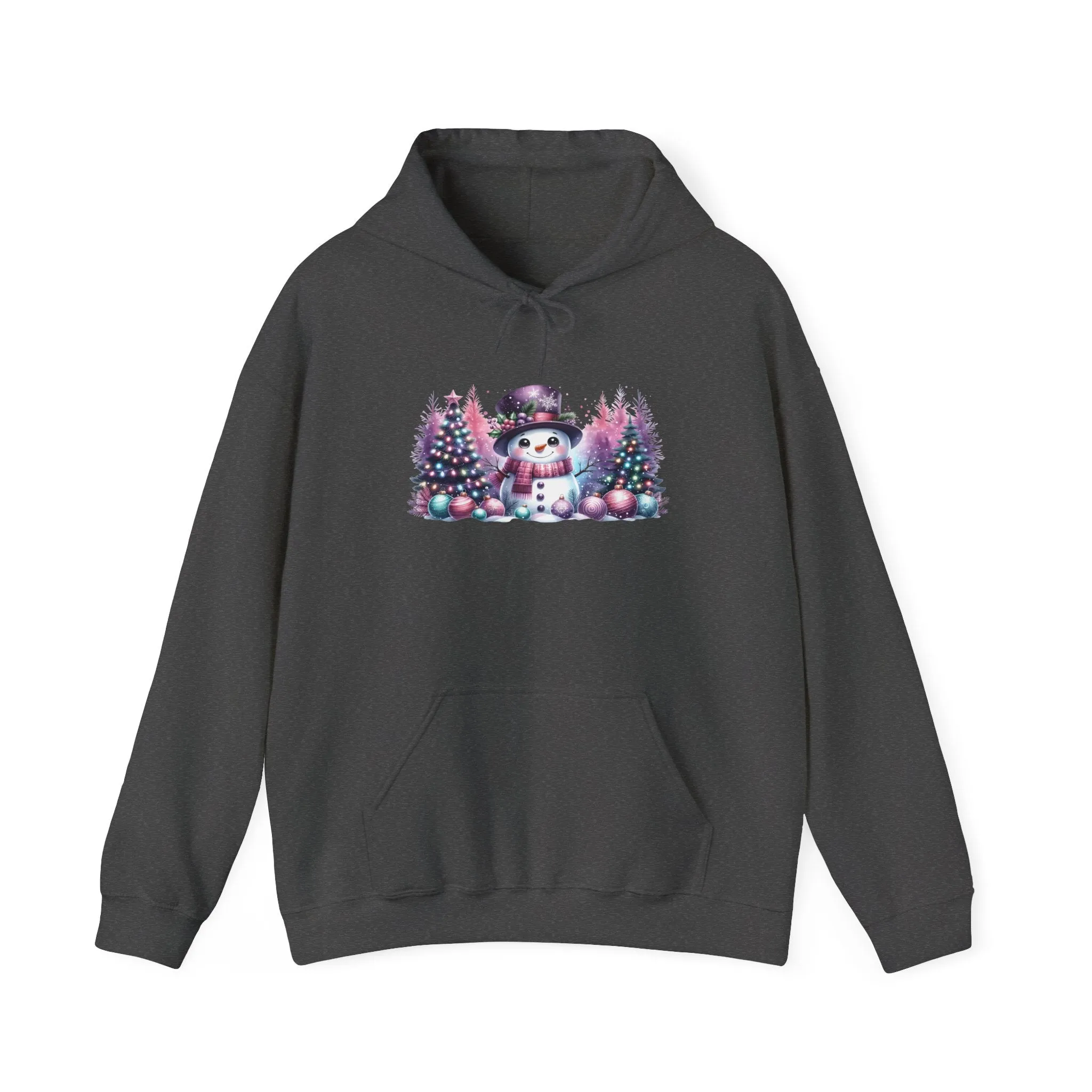 Pastel Snowman Unisex Heavy Blend™ Hooded Sweatshirt