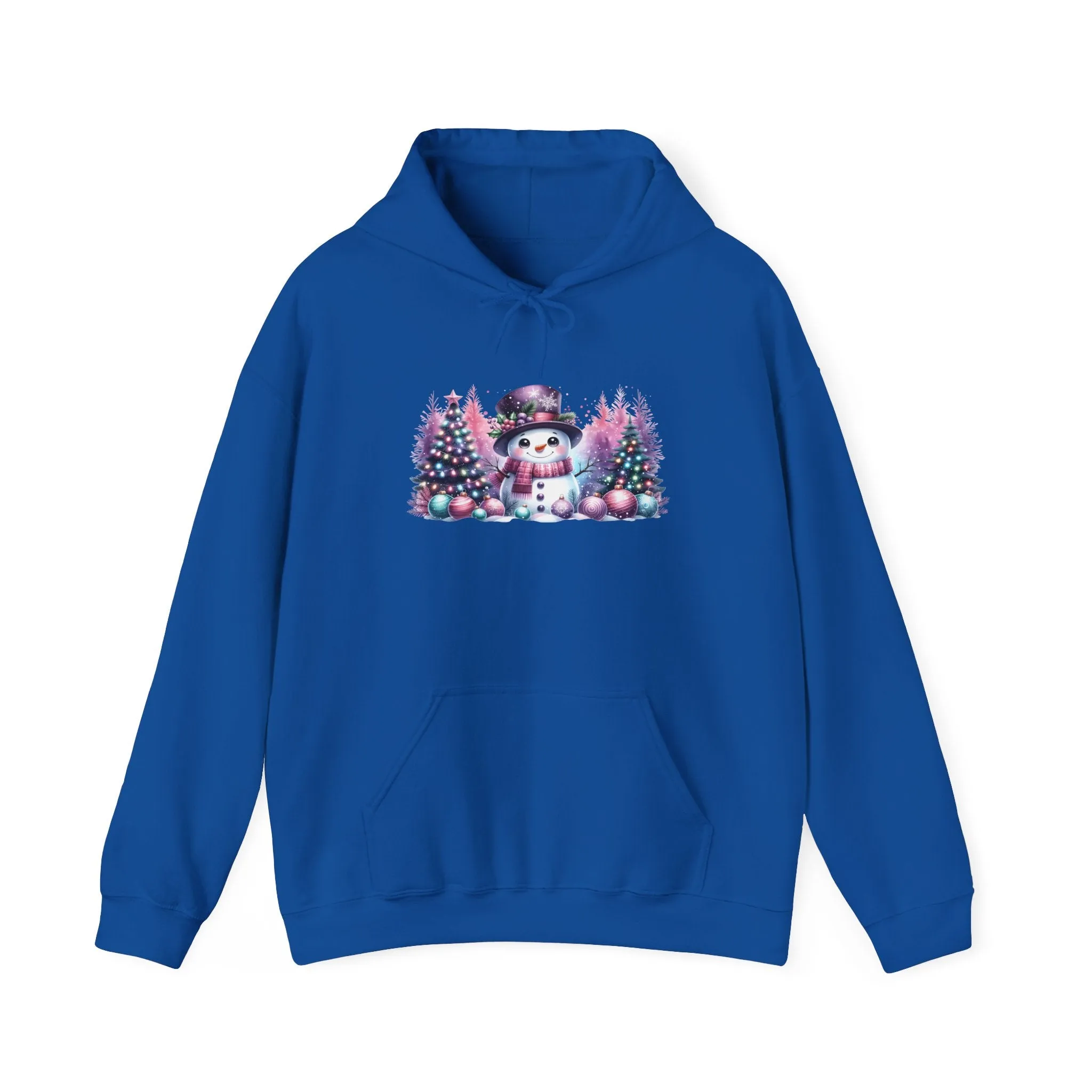 Pastel Snowman Unisex Heavy Blend™ Hooded Sweatshirt