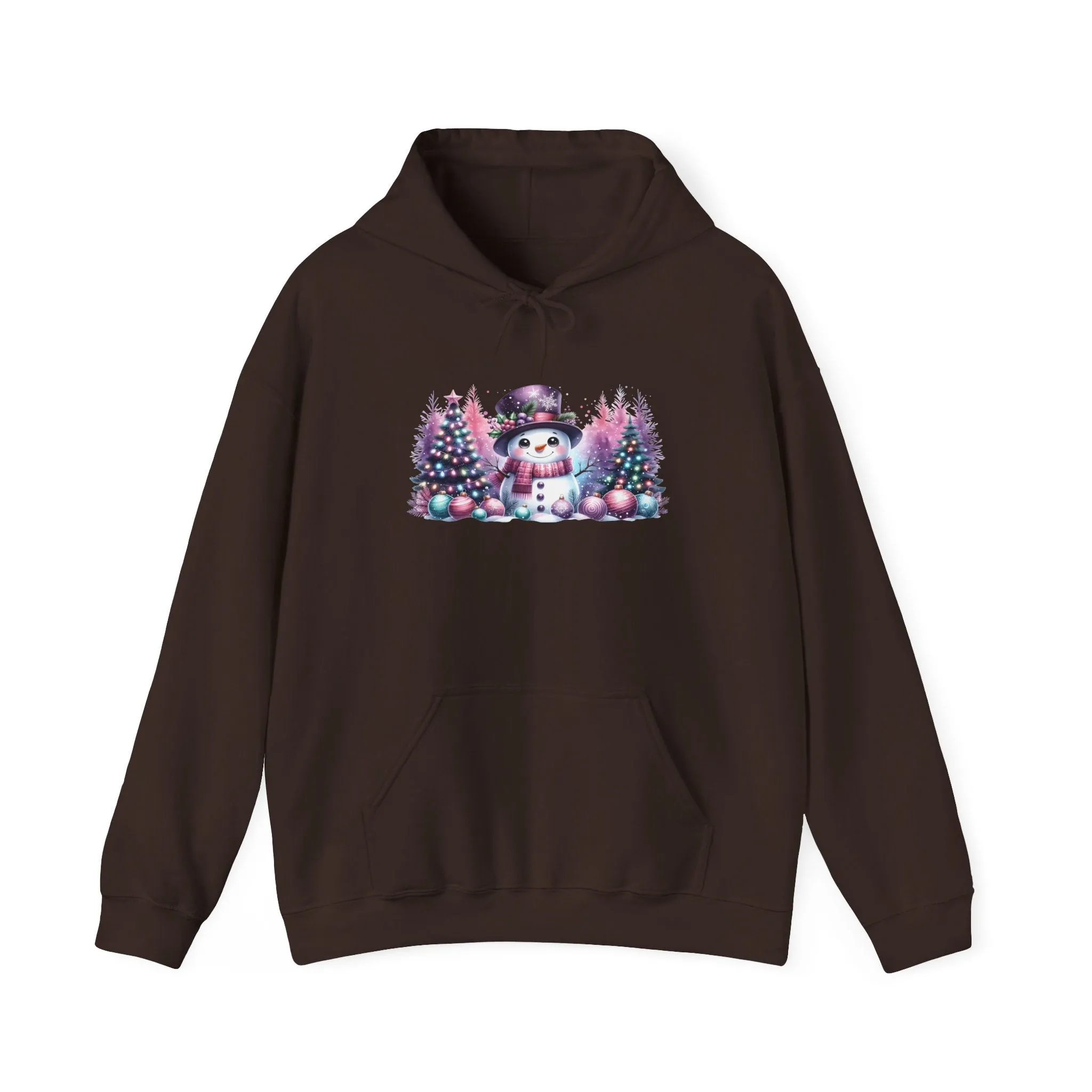 Pastel Snowman Unisex Heavy Blend™ Hooded Sweatshirt
