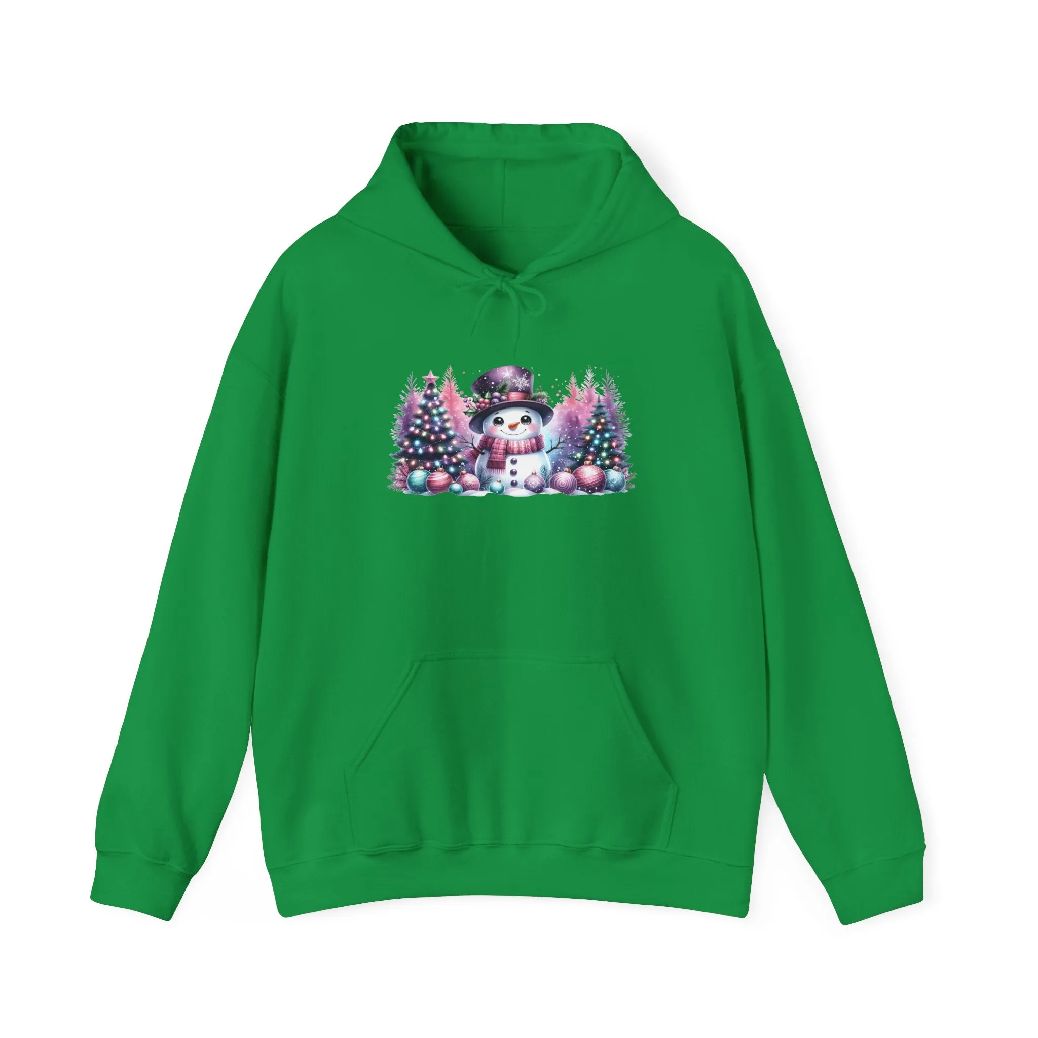 Pastel Snowman Unisex Heavy Blend™ Hooded Sweatshirt