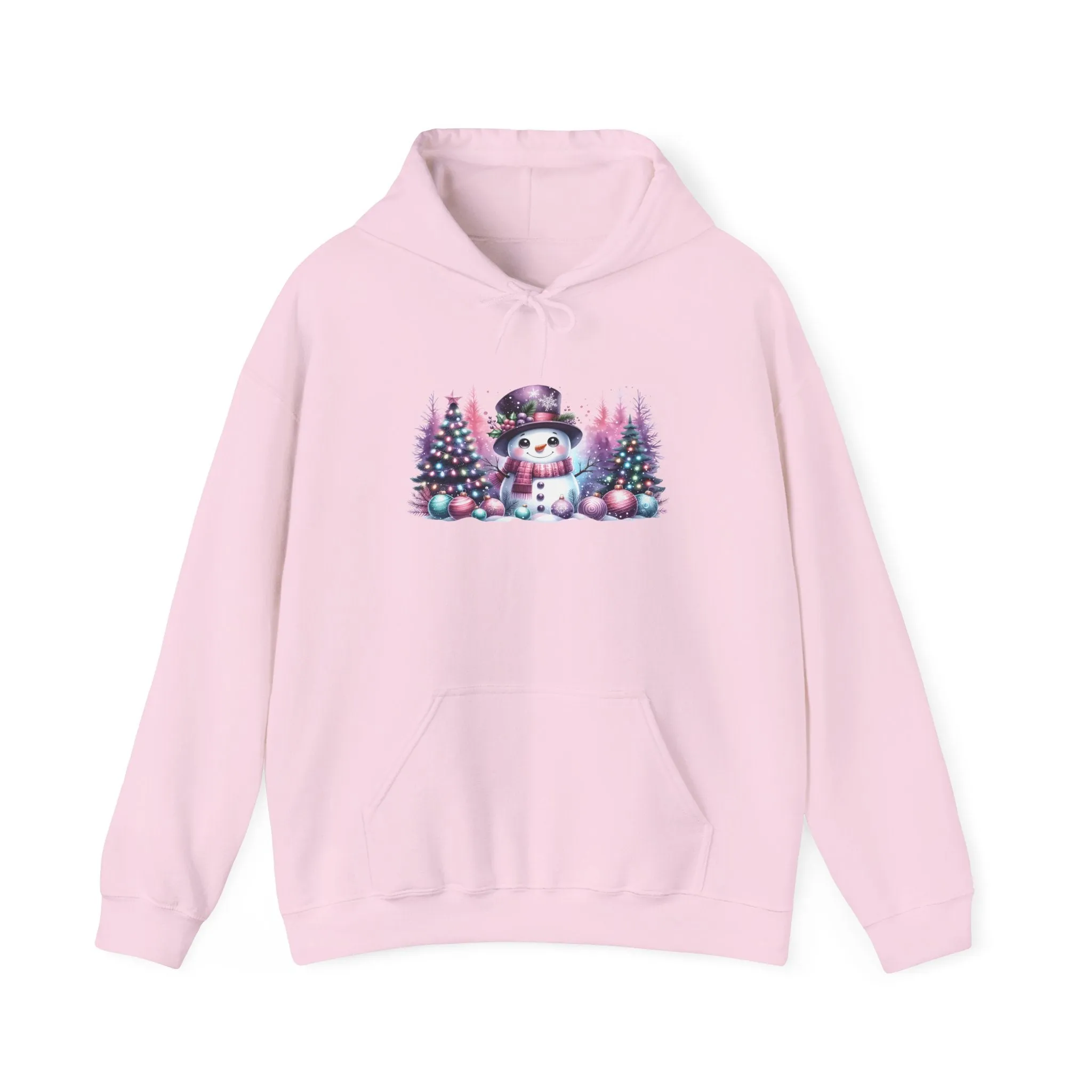 Pastel Snowman Unisex Heavy Blend™ Hooded Sweatshirt